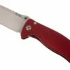 LI-SR2A-OS LionSteel SR-2A-OS, Aluminum, Red/satin -Famous Knife Shop LI SR2A RS 01 lionsteel li sr2a rs d1