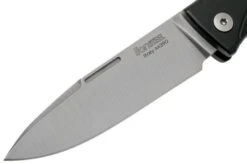 LionSteel Thrill Black Aluminium Integral Slipjoint Pocket Knife -Famous Knife Shop LI TL A BS 03 lionsteel
