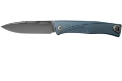 LionSteel Thrill Blue Titanium Integral Slipjoint Pocket Knife