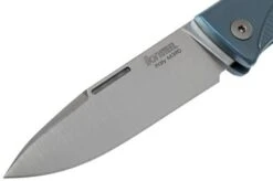 LionSteel Thrill Blue Titanium Integral Slipjoint Pocket Knife -Famous Knife Shop LI TL BL 03 lionsteel