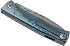 LionSteel Thrill Blue Titanium Integral Slipjoint Pocket Knife -Famous Knife Shop LI TL BL 04 lionsteel