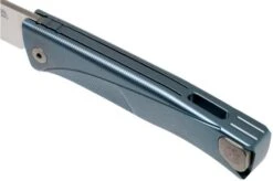 LionSteel Thrill Blue Titanium Integral Slipjoint Pocket Knife -Famous Knife Shop LI TL BL 08 lionsteel