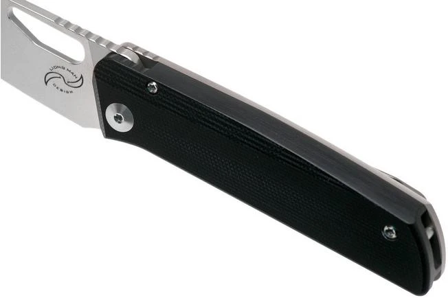 Liong Mah KUF-EDC 3.0 Black G10 Pocket Knife, Liong Mah Design 9 Liong Mah KUF-EDC 3.0 Black G10 Pocket Knife, Liong Mah Design - Image 7