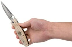 Mcusta MC-0185G Sengoku Uesugi Kenshin SPG2, White Micarta, Gentleman's Knife -Famous Knife Shop MC 0185G 08 mcusta