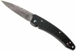 Mcusta Tsuchi Large, Handle/blade: Black Steel And Damascus