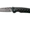 Mcusta MC-161D Fusion, Black, Handle/blade: Black Aluminium And Damascus -Famous Knife Shop MC161D 01 mcusta v201909