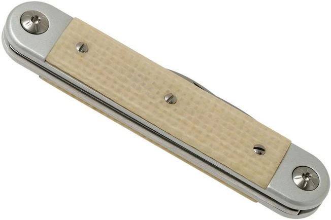 Maserin 60° Knife Sessantesimo 195/MCW White Micarta Pocket Knife 6 Maserin 60° Knife Sessantesimo 195/MCW White Micarta Pocket Knife - Image 4