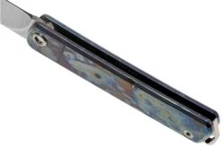 Medford Gentleman Jack S35VN, Tumbled Blade, Faced Galaxy Handle, Silver Hardware Pocket Knife -Famous Knife Shop MF 21 GJ 04 05 medford