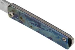 Medford Gentleman Jack S35VN, Tumbled Blade, Faced Galaxy Handle, Silver Hardware Pocket Knife -Famous Knife Shop MF 21 GJ 04 07 medford