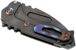 Medford Praetorian Genesis T S35VN, PVD Tanto Blade, PVD Handle, Flamed Hardware Pocket Knife -Famous Knife Shop MF 21 GNT 03 04 medford