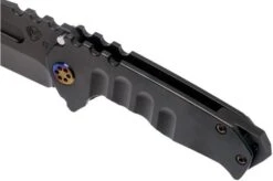 Medford Praetorian Genesis T S35VN, PVD Tanto Blade, PVD Handle, Flamed Hardware Pocket Knife -Famous Knife Shop MF 21 GNT 03 07 medford