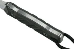 Medford Medford Necromancer S35VN, Tumbled Blade, Black G10 Handle, Neck Knife -Famous Knife Shop MF 22 NM 01 04 medford