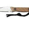Medford Necromancer S35VN Tumbled Blade, Coyote G10 Handle, Neck Knife