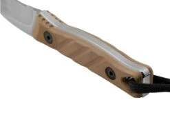 Medford Necromancer S35VN Tumbled Blade, Coyote G10 Handle, Neck Knife -Famous Knife Shop MF 22 NM 03 04 medford 1