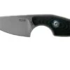 MKM Mikro 1 Drop, Stonewashed Black G10 Neck Knife, Jesper Voxnaes Design