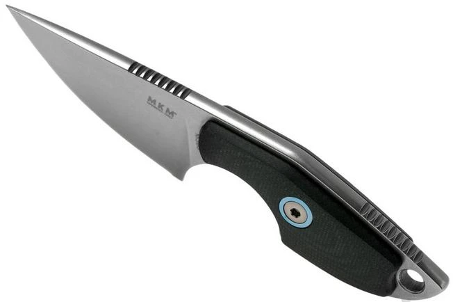 MKM Mikro 1 Drop, Stonewashed Black G10 Neck Knife, Jesper Voxnaes Design 6 MKM Mikro 1 Drop, Stonewashed Black G10 Neck Knife, Jesper Voxnaes Design - Image 4