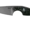 MKM Mikro 2 Wharncliffe, Stonewashed Carbon Fibre Neck Knife, Jesper Voxnaes Design -Famous Knife Shop MMK MR02 CF 01 mkm knives
