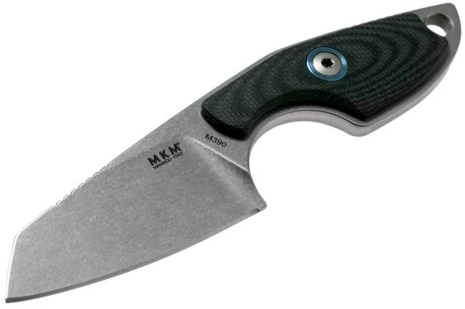 MKM Mikro 2 Wharncliffe, Stonewashed Black G10 Neck Knife, Jesper Voxnaes Design 5 MKM Mikro 2 Wharncliffe, Stonewashed Black G10 Neck Knife, Jesper Voxnaes Design - Image 3