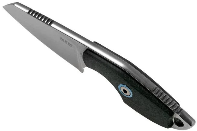 MKM Mikro 2 Wharncliffe, Stonewashed Black G10 Neck Knife, Jesper Voxnaes Design 6 MKM Mikro 2 Wharncliffe, Stonewashed Black G10 Neck Knife, Jesper Voxnaes Design - Image 4