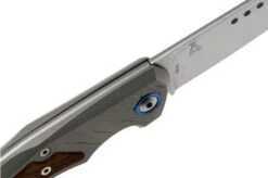 MKM Root RT-ST Titanium Santos Wood Pocket Knife, Jens Anso Design 16 MKM Root RT-ST Titanium Santos Wood Pocket Knife, Jens Anso Design -Famous Knife Shop MMK RT ST 06 mkm knives