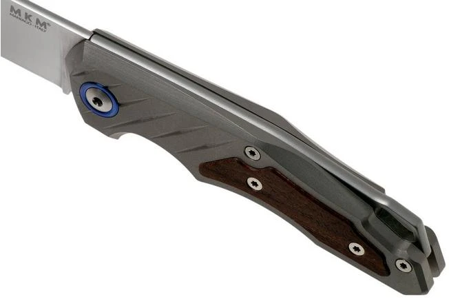 MKM Root RT-ST Titanium Santos Wood Pocket Knife, Jens Anso Design 9 MKM Root RT-ST Titanium Santos Wood Pocket Knife, Jens Anso Design - Image 7