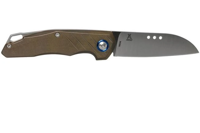MKM Root RT-TBR Titanium Bronze Pocket Knife, Jens Anso Design 4 MKM Root RT-TBR Titanium Bronze Pocket Knife, Jens Anso Design - Image 2