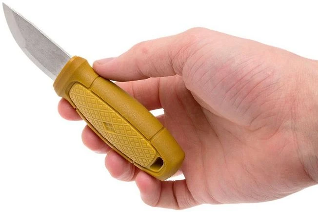 Morakniv Mora Eldris Yellow 12632 Necker With Luxury Sheath And Firesteel 7 Morakniv Mora Eldris Yellow 12632 Necker With Luxury Sheath And Firesteel - Image 5