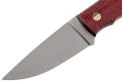 Nordic Knife Design Lizard 75 Plum, 2030 Fixed Knife -Famous Knife Shop NKD2030 03 nordic knife design