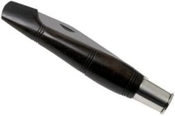 Nontron No. 25 Turning Ferrule, Ebony, Clog Shape NN25EB Pocket Knife -Famous Knife Shop NN25EB 06 nontron