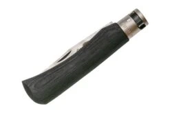 Old Bear Classical Black M, Damascus DS93X, 9305-19-MNK Pocket Knife -Famous Knife Shop OB9305 19 MNK 04 oldbear