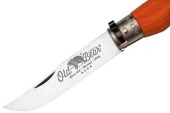 Old Bear Classical Orange XL, 9307-23-MOK Pocket Knife -Famous Knife Shop OB9307 23 MOK 03 oldbear
