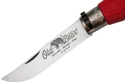 Old Bear Classical Red XL, 9307-23-MRK Pocket Knife 11 Old Bear Classical Red XL, 9307-23-MRK Pocket Knife -Famous Knife Shop OB9307 23 MRK 03 oldbear