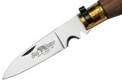Old Bear Electricians Walnut 9327-19-LN, Pocket Knife -Famous Knife Shop OB9327 19 LN 03 oldbear
