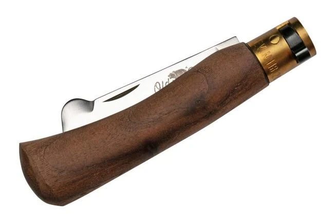 Old Bear Grafting Walnut 9377-19-LN Pruning Knife 6 Old Bear Grafting Walnut 9377-19-LN Pruning Knife - Image 4