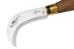 Old Bear Pruning Walnut L, 9747-21-LN Pruning Knife -Famous Knife Shop OB9747 21 LN 03 oldbear