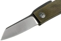 Ohta FK5 Higonokami-pocket Knife, Green Canvas Micarta -Famous Knife Shop OHTA OFF FK5 M G 03 ohta knives