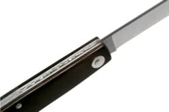 Ohta OLF SS FK Ohta Light Folder Pocket Knife, Ebony -Famous Knife Shop OHTA OLF SS FK EB 06 ohta knives