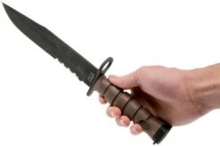 Ontario-3S Bayonet Brown, 6504 -Famous Knife Shop OKC6504 07 ontario okc6504 07