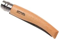 Opinel Pocket Knife No. 8 Slim Line, Stainless Steel, Beech -Famous Knife Shop OP000516 04 opinel op000516 04