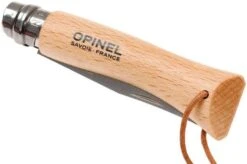 Opinel Pocket Knife No. 7 Classic, Stainless Steel, Blade Length 8,0 Cm -Famous Knife Shop OP001372 04 opinel op001372 04