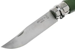 Opinel Pocket Knife No. 08RV Khaki, Stainless Steel, Blade Length 8.5 Cm -Famous Knife Shop OP001980 03 opinel