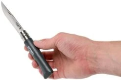 Opinel Pocket Knife No. 08RV Black, Stainless Steel, Blade Length 8.5 Cm -Famous Knife Shop OP001982 07 opinel