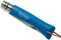 Opinel Trekking No. 07RV Pocket Knife, Cyan Blue -Famous Knife Shop OP002206 04 opinel