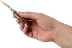 Old Timer Junior 108OTW Desert Ironwood Slipjoint Pocket Knife -Famous Knife Shop OT108OTW 05 schrade old timer