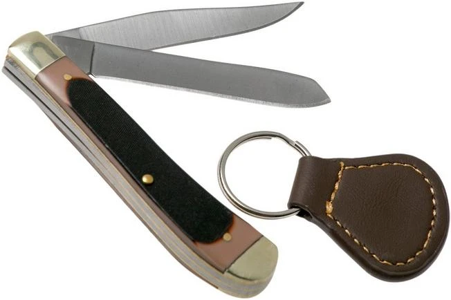 Old Timer Trapper With Keychain 1130051, Slipjoint Pocket Knife 4 Old Timer Trapper With Keychain 1130051, Slipjoint Pocket Knife - Image 2