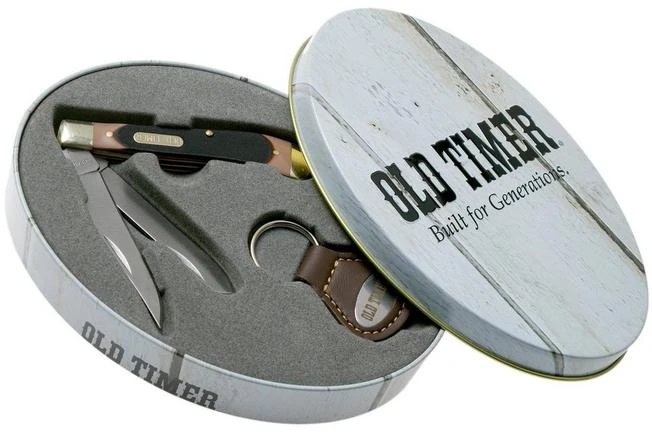 Old Timer Trapper With Keychain 1130051, Slipjoint Pocket Knife 5 Old Timer Trapper With Keychain 1130051, Slipjoint Pocket Knife - Image 3