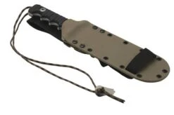 Pohl Force Quebec Two, 2443 Stonewashed, Fixed Knife -Famous Knife Shop PF2443 06 pohlforce