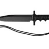 Pohl Force Quebec Two, 2444 Black, Fixed Knife -Famous Knife Shop PF2444 01 pohlforce