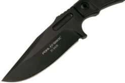 Pohl Force Compact One Black 6022 Fixed Knife, Dietmar Pohl Design -Famous Knife Shop PF6022 03 pohl