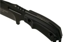 Pohl Force Compact One Black 6022 Fixed Knife, Dietmar Pohl Design -Famous Knife Shop PF6022 04 pohl